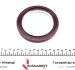 Сальник 83x113x13 коленвала задний Ducato/Daily 2.3 JTD 02- VICTOR REINZ 81-37602-10
