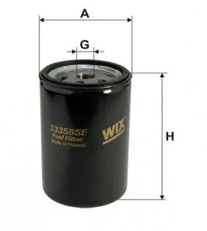 Фільтр палива WIX FILTERS 33358SE