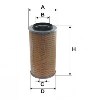 Фильтр воздушный /AM406 WIX FILTERS 42169E