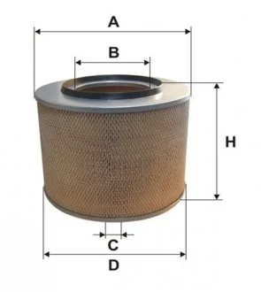 Фильтр воздушный MB MK,SK (TRUCK) /AM440 WIX FILTERS 42357E (фото 1)