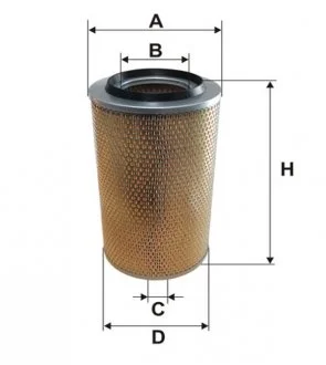 Фильтр воздушный Daf 2100-2505 / Iveco / Renault WIX FILTERS 46541E