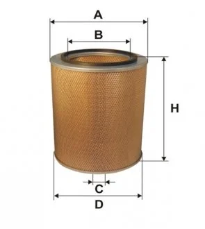 Фильтр воздушный Volvo N 10, N 12, N 7, NL; Atlas WIX FILTERS 46547E