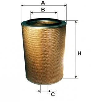 Фильтр воздушный AM424/1/ WIX FILTERS 93078E