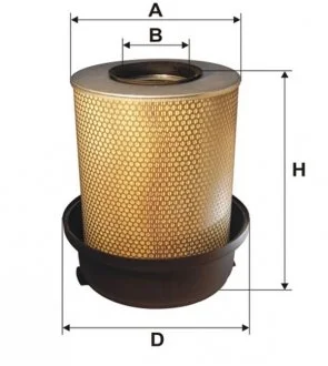 Фильтр воздушный MB ACTROS (TRUCK) /AM465 WIX FILTERS 93124E