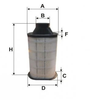 Фильтр воздушный /442/3 WIX FILTERS 93226E