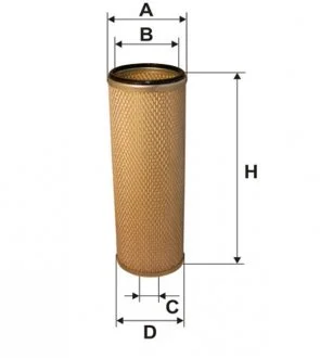 Фильтр воздушный /AM474W WIX FILTERS 93343E
