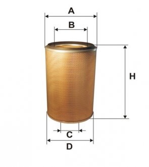 Фільтр повітряний RENAULT (TRUCK) /AM401/2 WIX FILTERS 93347E (фото 1)