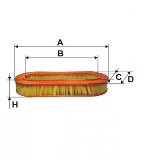 Воздушный фильтр WIX FILTERS WA6009