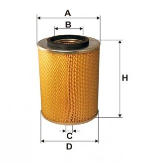 Фильтр воздушный ГАЗ (ЗМЗ 406) (3110-1109013) WIX FILTERS WA6079