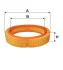 Фильтр воздушный OPEL /AR202 WIX FILTERS WA6384 (фото 1)