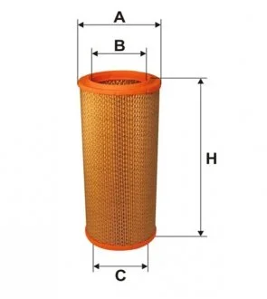 Фильтр воздушный RENAULT /AR257 WIX FILTERS WA6435