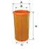 Воздушный фильтр WIX FILTERS WA6480 (фото 1)