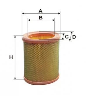 Фільтр повітряний CITROEN, PEUGEOT /AE311 WIX FILTERS WA6485