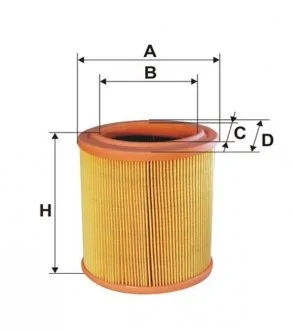 Фильтр воздушный CITROEN, PEUGEOT /AE311/1 WIX FILTERS WA6524