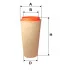 Фильтр воздушный AK362/ WIX FILTERS WA6573 (фото 1)