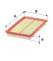 Фильтр воздушный OPEL /AP154/1 WIX FILTERS WA9464 (фото 1)
