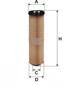 Фильтр воздушный /AK218/2 WIX FILTERS WA9484