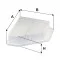 Фильтр воздушный (пр-во Wix-Filtron) WIX FILTERS WA9614 (фото 1)