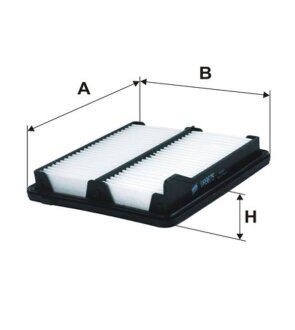 Фільтр повітряний (фільтруючий елемент) HONDA CIVIC VIII 1.3H 01.06-12.12 WIX FILTERS WA9675