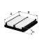 Фільтр повітряний MAZDA CX-3 2.0 15- (пр-во WIX-FILTERS) WIX FILTERS WA9821 (фото 1)