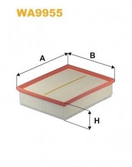 Фільтр повітря WIX FILTERS WA9955 (фото 1)