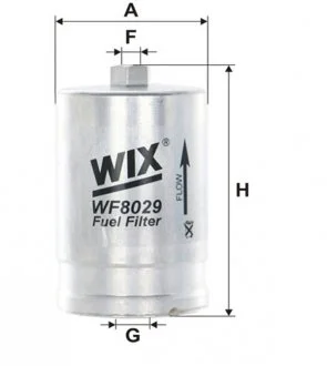 Фильтр топливный PEUGEOT, VOLVO /PP827 WIX FILTERS WF8029