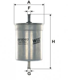 Фильтр топливный BMW. PEUGEOT, RENAULT /PP836 WIX FILTERS WF8040