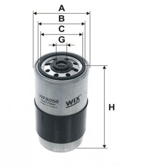 Фильтр топливный AUDI, VW /PP850 WIX FILTERS WF8056 (фото 1)