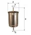 Фильтр топливный /PP866 WIX FILTERS WF8070 (фото 1)