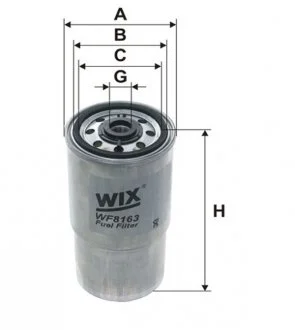 Фильтр топливный BMW E34 /PP940 WIX FILTERS WF8163