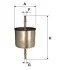 Фільтр топл. (Wix-Filtron) PP865/1/ WIX FILTERS WF8169 (фото 1)