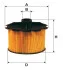 Фільтр паливний CITROEN, PEUGEOT /PE816/2 WIX FILTERS WF8177 (фото 1)