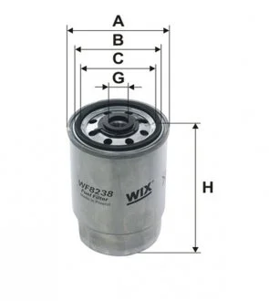 Фільтр палива WIX FILTERS WF8238