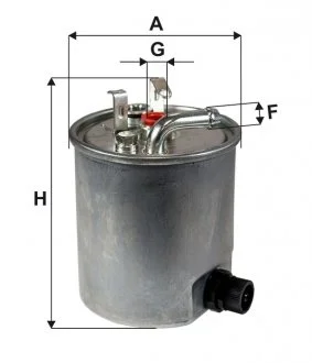 Фильтр топливный MB SPRINTER PP841/5/ WIX FILTERS WF8306