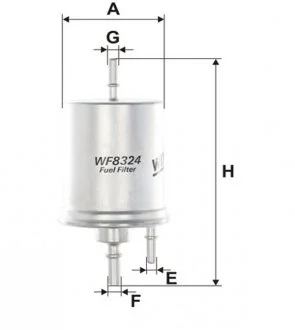 Фильтр топливный AUDI / PP836/5 WIX FILTERS WF8324