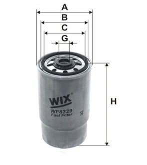 Фильтр топливный /PP968/4 WIX FILTERS WF8329 (фото 1)