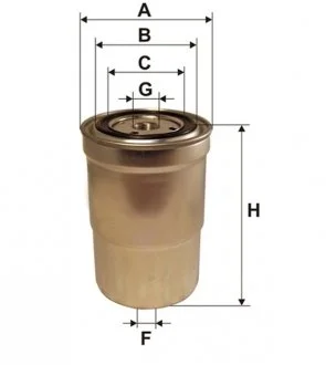 Фильтр топливный PP856/1/ WIX FILTERS WF8341
