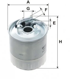 Фильтр топливный /PP841/7 WIX FILTERS WF8353