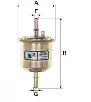 Фильтр топливный WIX FILTERS WF8359 (фото 1)