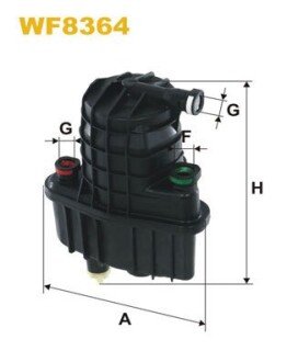 ФІЛЬТР ПАЛИВА WIX FILTERS WF8364