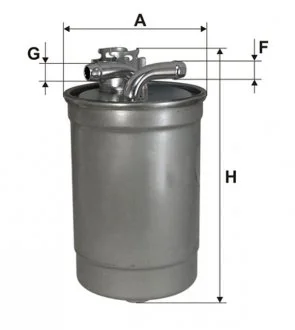 Фильтр топливный PP839/10/ WIX FILTERS WF8389