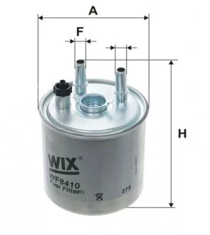 Фільтр топл. (WIX-Filtron) /988/1 WIX FILTERS WF8410