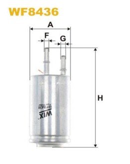 ФІЛЬТР ПАЛИВА WIX FILTERS WF8436