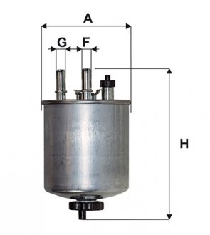 Фильтр топливный RENAULT KANGOO 08-, LAGUNA III 1.5-2.0 DCI 07- WIX FILTERS WF8474 (фото 1)