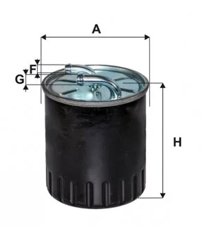 Фильтр топливный Mercedes Sprinter II, Viano, Vito II WIX FILTERS WF8509
