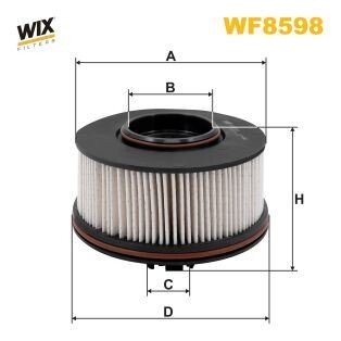 Паливний фільтр WIX FILTERS WF8598 (фото 1)