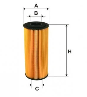 Фильтр масляный двигателя AUDI, VW /OE640/1 WIX FILTERS WL7008
