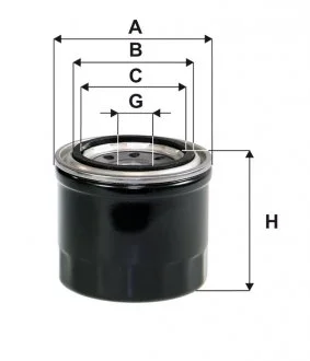 Фильтр масляный двигателя MATIZ /OP539 WIX FILTERS WL7085