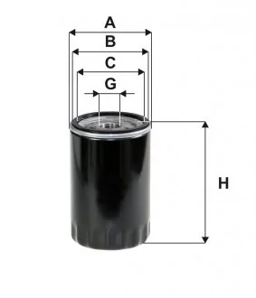 Фільтр масляний WIX FILTERS WL7102