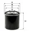 Фильтр масляный двигателя TOYOTA /OP572 WIX FILTERS WL7131 (фото 1)